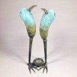 I.K., Oczekiwanie (Brąz, wys. 52 cm)