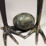 I.K., Oczekiwanie (Brąz, wys. 52 cm)
