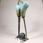 I.K., Oczekiwanie (Brąz, wys. 52 cm)