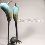 I.K., Oczekiwanie (Brąz, wys. 52 cm)