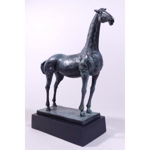 Robert Dyrcz, Koń (Brąz, wys 32 cm, ed. 3/9)