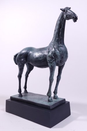 Robert Dyrcz, Koń (Brąz, wys 32 cm, ed. 3/9)