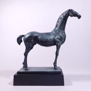 Robert Dyrcz, Koń (Brąz, wys 32 cm, ed. 3/9)