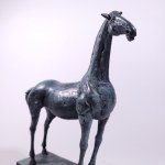 Robert Dyrcz, Koń (Brąz, wys 32 cm, ed. 3/9)