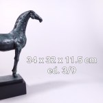 Robert Dyrcz, Koń (Brąz, wys 32 cm, ed. 3/9)