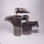Karol Dusza, Busts - Pair of Birds (height 52 cm)