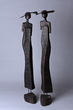 Karol Dusza, Przyjaciółki (wys. 157 cm)