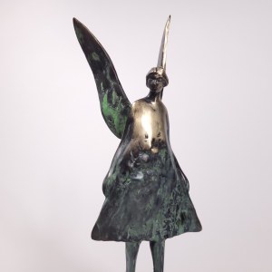 J.Z., Angel (Bronze, height 30 cm, ed. I/VIII)