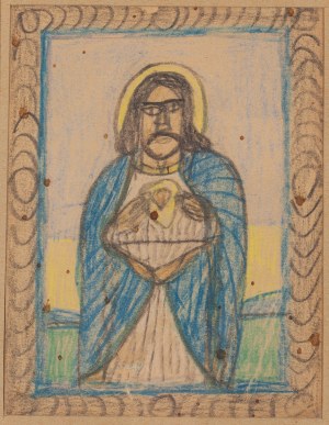Nikifor Krynicki (1895 Krynica - 1968 Folusz), Ježiš