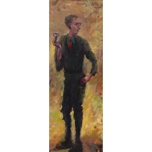 Franciszek Maśluszczak (b. 1948, Kotlice), I am standing, 1987-1988