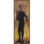Franciszek Maśluszczak (b. 1948, Kotlice), I am standing, 1987-1988