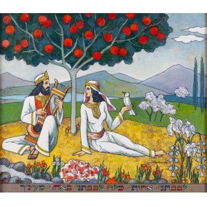 Joseph Kapelyan (ur. 1936, Białoruś), Pieśń Nad Pieśniami z cyklu Pieśni Salomona, 2012