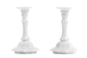 Pair of candle holders cat. no. 409