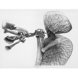 Zdzislaw Beksinski, WITHOUT TITLE, 2001