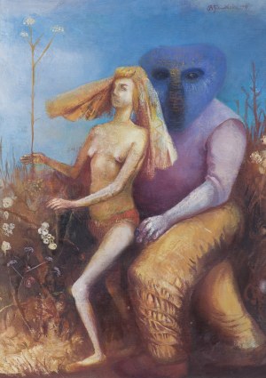 Barbara Ziembicka, Monstre à la tête en forme de cœur, 1998