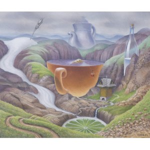 Jacek Yerka, GORAL HERBATKA, 2024