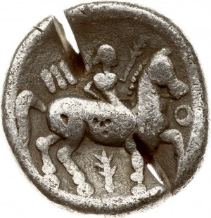 Celts in Eastern Europe Imitating Philip II of Macedon Tetradrachm ND 3rd century BC