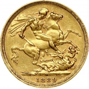 Austrália Sovereign 1889 M