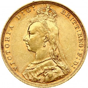Austrálie Sovereign 1893 M