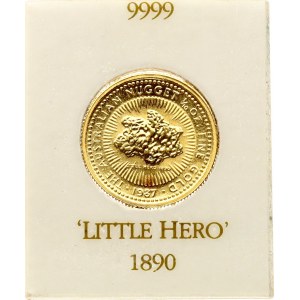 Australia 15 Dollars 1987 Australian Nugget - Little Hero 1890