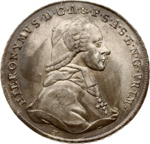 Rakúsko Salzburg Taler 1778 M