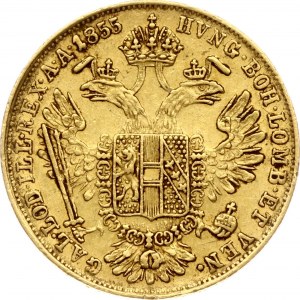 Österreich Dukat 1855 A
