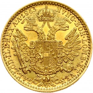 Austria Ducat 1863 A