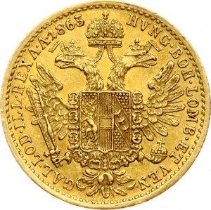 Austria Ducat 1865 A