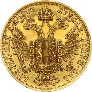 Austria Ducat 1886