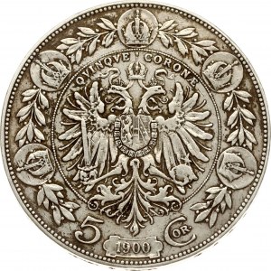 Austria 5 Corona 1900