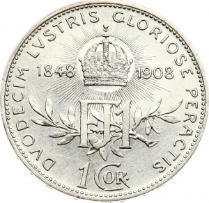 Österreich 1 Korona 1908 Herrschaft