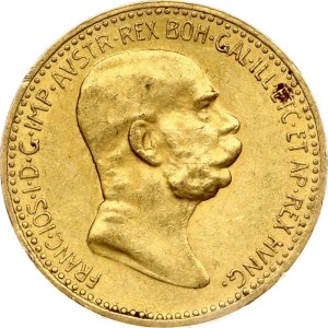 Rakúsko 10 Corona 1909