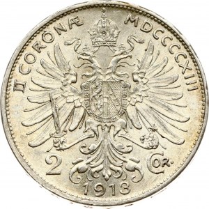 Rakousko 2 Corona 1913