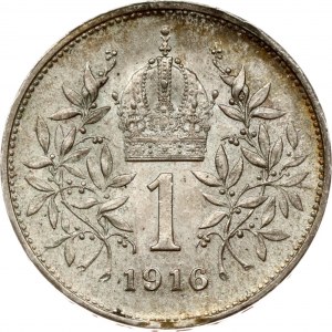 Rakúsko 1 Corona 1916