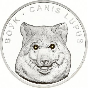 Białoruś 20 Roubles 2007 Wolf