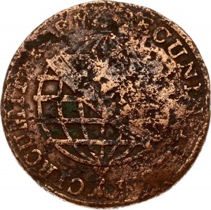 Brazil 20 Reis 1802 Countermark on a 40 Reis