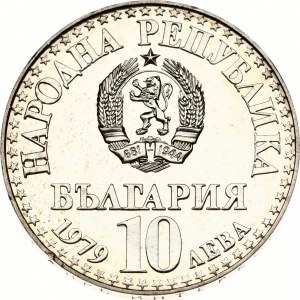 Bułgaria 10 Leva 1979 Eksploracja kosmosu