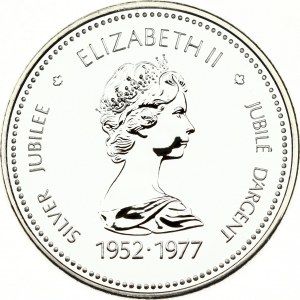 Kanada 1 Dolar 1977 Srebrny Jubileusz