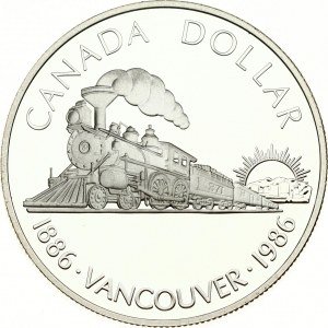Canada 1 Dollar 1986 Centenaire de Vancouver