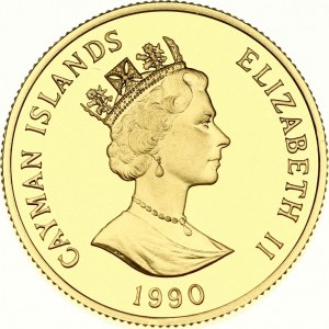 Isole Cayman 100 dollari 1990 Dunkerque