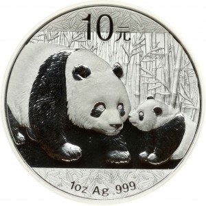 China 10 Yuan 2011 Panda PCGS MS 69
