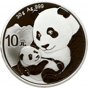 Chine 10 Yuan 2019 Panda