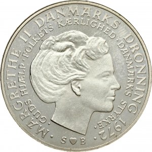 Denmark 10 Kroner 1972 S-B
