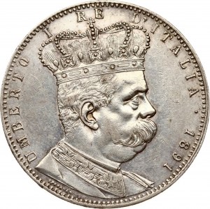 Eritrea Italian Eritrea 5 Lire / 1 Taler 1891