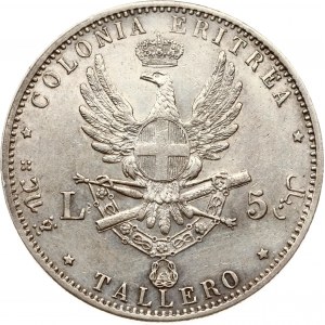 Eritrea Italian Eritrea 5 Lire / 1 Taler 1891