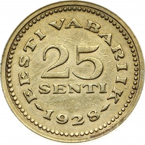Estonie 25 Senti 1928