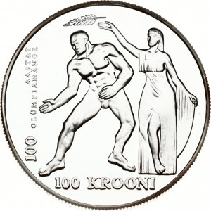 Estonie 100 Krooni Jeux olympiques de 1996