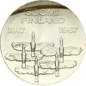 Fínsko 10 Markkaa 1967 S-H Nezávislosť