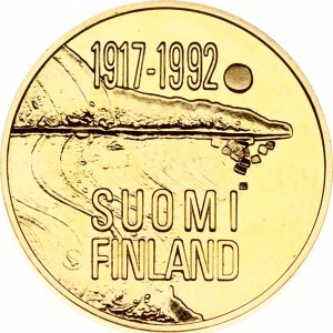 Finland 1000 Markkaa 1992 S M Independence
