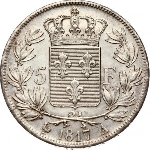Francúzsko 5 frankov 1817 A